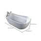 White Acrylic Oval Bathtub Soaking Freestanding Tub with Faucet Clearhalo 'Bathroom Remodel & Bathroom Fixtures' 'Bathtubs' 'Home Improvement' 'home_improvement' 'home_improvement_bathtubs' 'Showers & Bathtubs' 1200x1200_080b28b2-5c74-48ea-9e7f-cf59b7d487e6