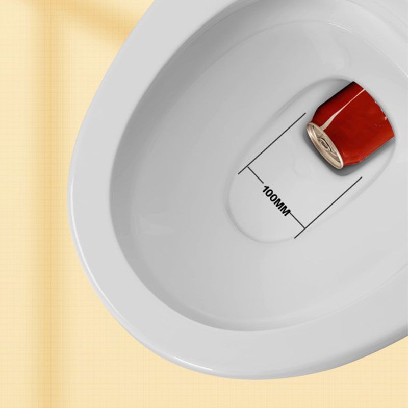 1-Piece Round Toilet Bowl 1.2 GPF Siphon Jet Flush Toilet for Bathroom Clearhalo 'Bathroom Remodel & Bathroom Fixtures' 'Home Improvement' 'home_improvement' 'home_improvement_toilets' 'Toilets & Bidets' 'Toilets' 1200x1200_085227c1-ce23-41c7-a942-2202d489b7c2