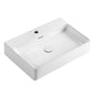 Modern Style Rectangular Vessel Sink with 1-Faucet Hole Porcelain Wash Stand Clearhalo 'Bathroom Remodel & Bathroom Fixtures' 'Bathroom Sinks & Faucet Components' 'Bathroom Sinks' 'bathroom_sink' 'Home Improvement' 'home_improvement' 'home_improvement_bathroom_sink' 1200x1200_085d21b6-28ff-426a-aaf2-d1549a54a14a