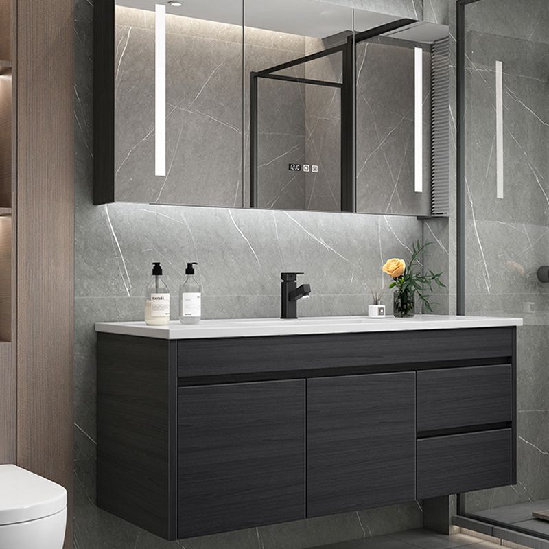 Wall Mount Bathroom Vanity Set Modern Single-Sink Bathroom Sink Vanity Clearhalo 'Bathroom Remodel & Bathroom Fixtures' 'Bathroom Vanities' 'bathroom_vanities' 'Home Improvement' 'home_improvement' 'home_improvement_bathroom_vanities' 1200x1200_086b1f62-73f9-4f45-9f36-65c66797de89