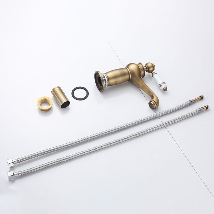 Farmhouse Wide Spread Bathroom Faucet Lever Handle Lavatory Faucet Clearhalo 'Bathroom Remodel & Bathroom Fixtures' 'Bathroom Sink Faucets' 'Bathroom Sinks & Faucet Components' 'bathroom_sink_faucets' 'Home Improvement' 'home_improvement' 'home_improvement_bathroom_sink_faucets' 1200x1200_087c56b3-9ea5-4842-9861-22dad4f1a80b