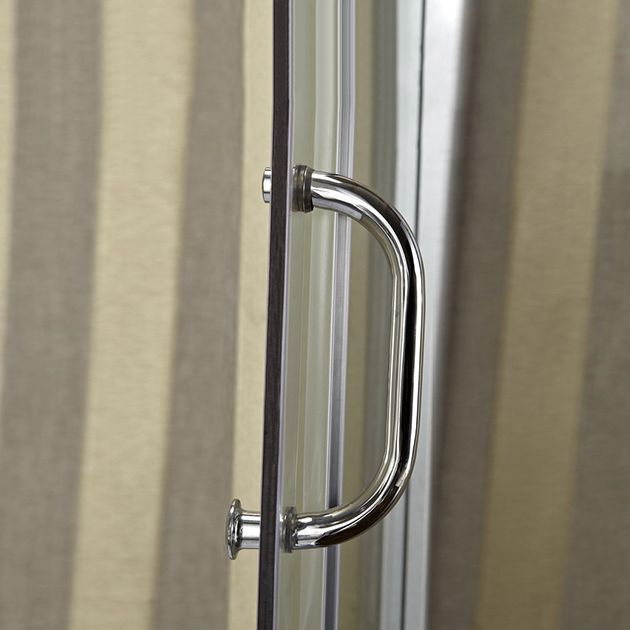 Rectangular Shower Kit Semi Frameless Tempered Glass Shower Enclosure Clearhalo 'Bathroom Remodel & Bathroom Fixtures' 'Home Improvement' 'home_improvement' 'home_improvement_shower_stalls_enclosures' 'Shower Stalls & Enclosures' 'shower_stalls_enclosures' 'Showers & Bathtubs' 1200x1200_0891be4f-eca2-40dc-847b-56fb327ed78f