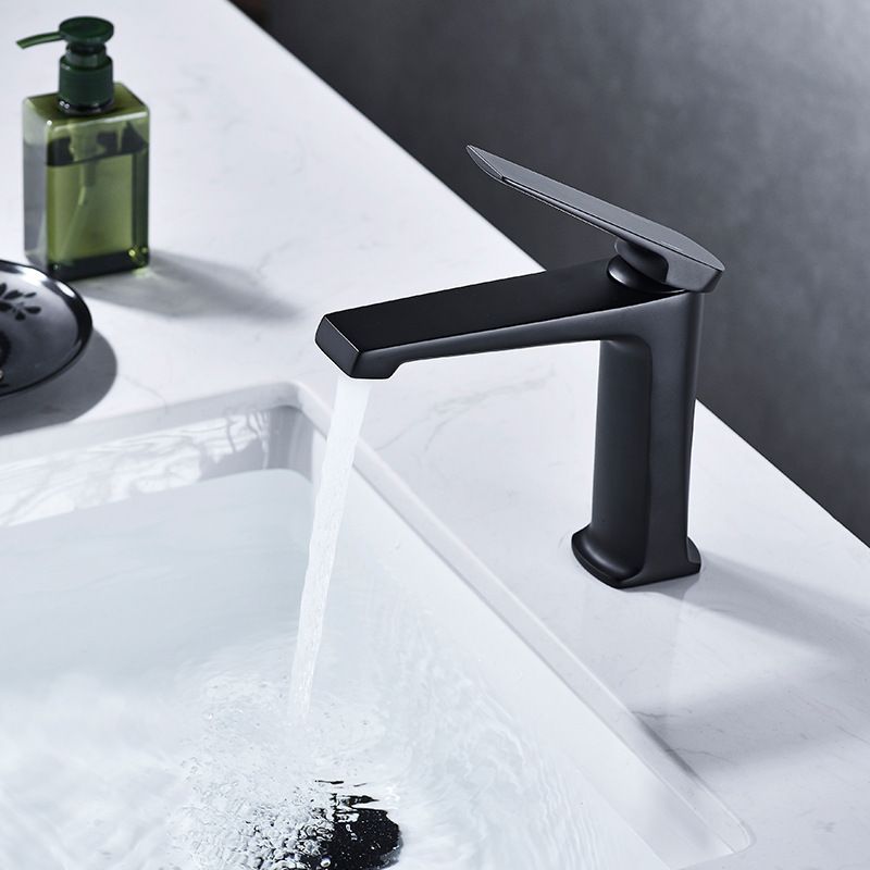 Modern Vessel Sink Faucet Lever Handle Copper Low Arc Vessel Faucet Clearhalo 'Bathroom Remodel & Bathroom Fixtures' 'Bathroom Sink Faucets' 'Bathroom Sinks & Faucet Components' 'bathroom_sink_faucets' 'Home Improvement' 'home_improvement' 'home_improvement_bathroom_sink_faucets' 1200x1200_08b43e5b-5c03-4025-81e8-8aec3610dcf6