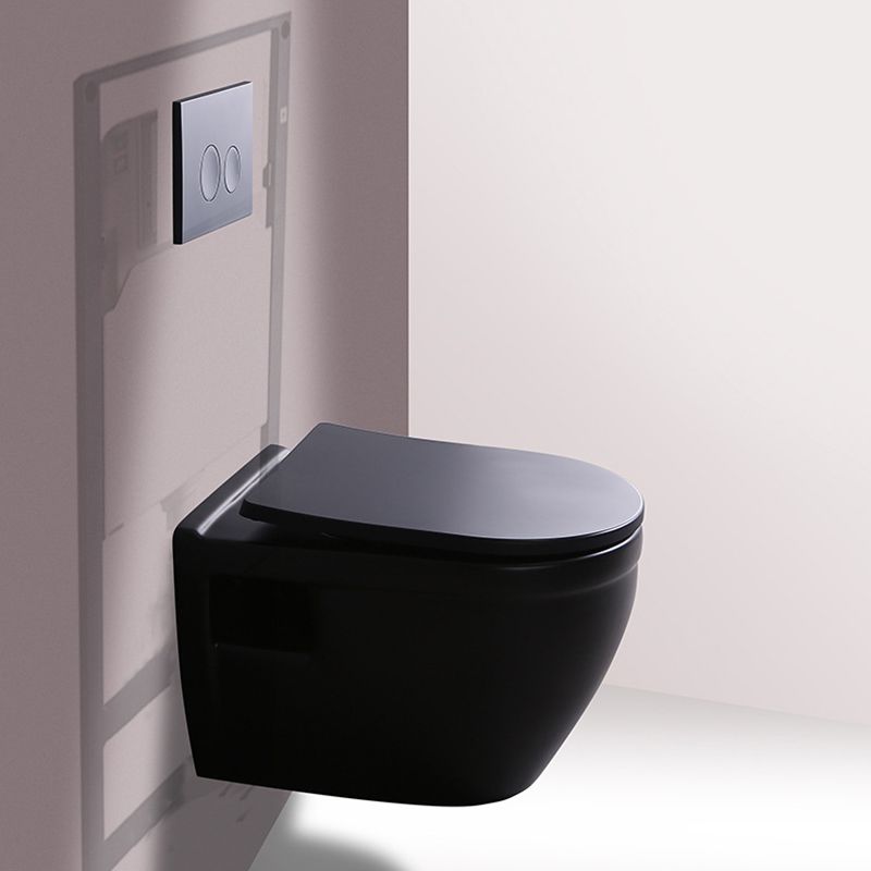 Contemporary Flush Toilet Wall Mount One-Piece Toilet Porcelain Toilet Bowl Clearhalo 'Bathroom Remodel & Bathroom Fixtures' 'Home Improvement' 'home_improvement' 'home_improvement_toilets' 'Toilets & Bidets' 'Toilets' 1200x1200_08d856a8-48c4-4af2-a394-8869f60b6f8c