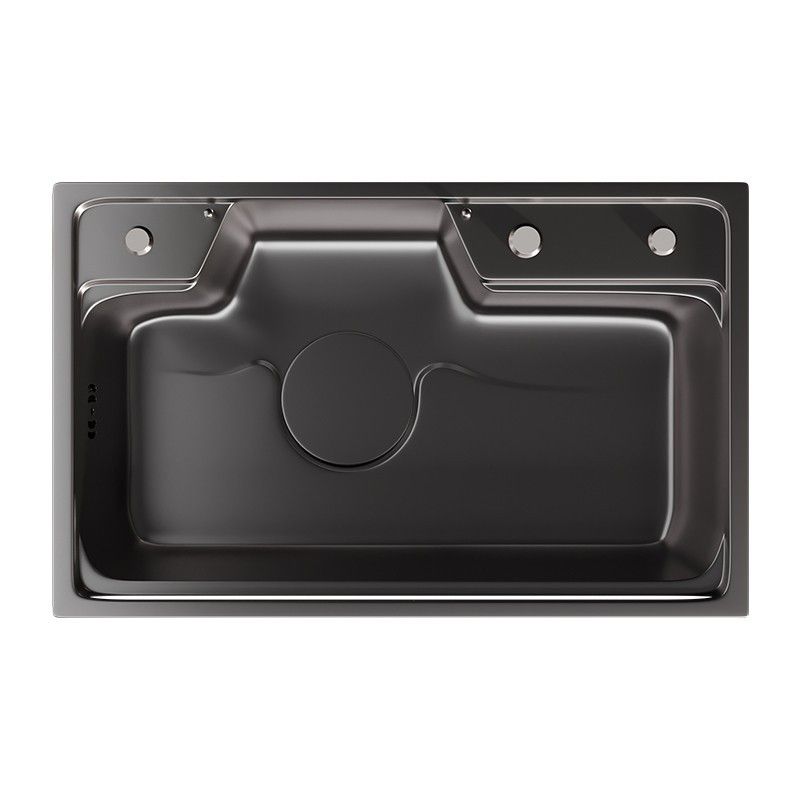 Classic Black Sink Stainless Steel Workstation Sink with Faucet Clearhalo 'Home Improvement' 'home_improvement' 'home_improvement_kitchen_sinks' 'Kitchen Remodel & Kitchen Fixtures' 'Kitchen Sinks & Faucet Components' 'Kitchen Sinks' 'kitchen_sinks' 1200x1200_08db0617-8697-4781-afc2-aa9a2fae7012