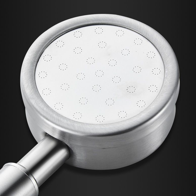 Modern Shower Head Stainless Steel Round Metal Handheld Shower Head Clearhalo 'Bathroom Remodel & Bathroom Fixtures' 'Home Improvement' 'home_improvement' 'home_improvement_shower_heads' 'Shower Heads' 'shower_heads' 'Showers & Bathtubs Plumbing' 'Showers & Bathtubs' 1200x1200_08e230e8-19a4-4af0-8730-72bdfad440d5