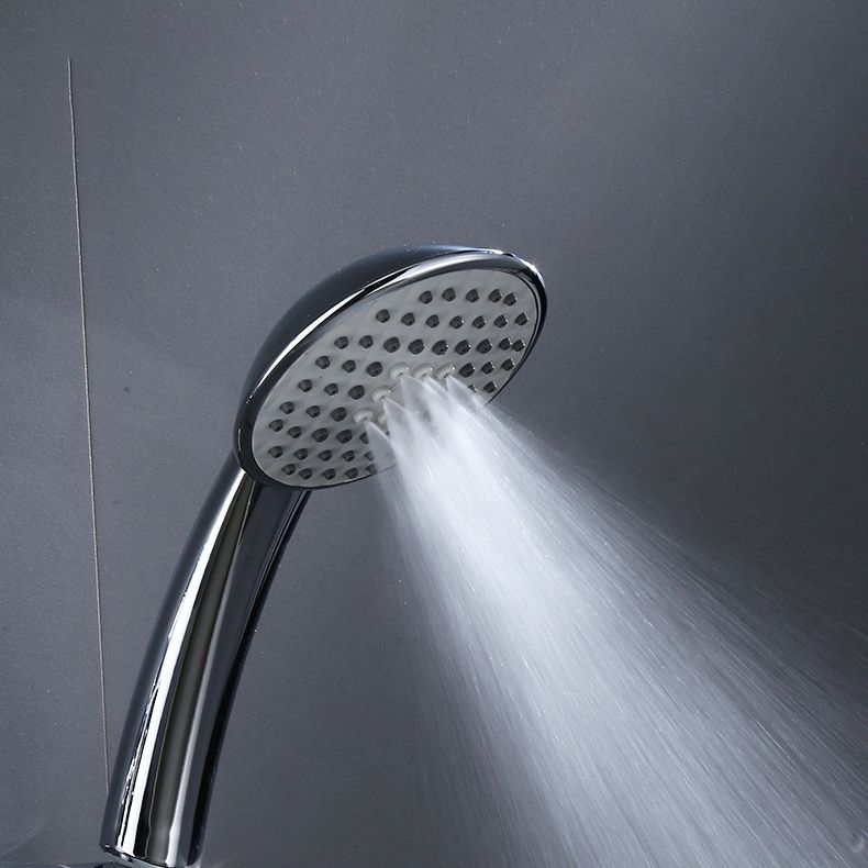 Shower System Rain Massage Jet Round Adjustable Spray Pattern Shower Trim Clearhalo 'Bathroom Remodel & Bathroom Fixtures' 'Home Improvement' 'home_improvement' 'home_improvement_shower_faucets' 'Shower Faucets & Systems' 'shower_faucets' 'Showers & Bathtubs Plumbing' 'Showers & Bathtubs' 1200x1200_08ecaf37-1269-4e6c-92ff-b26d9965f2f1