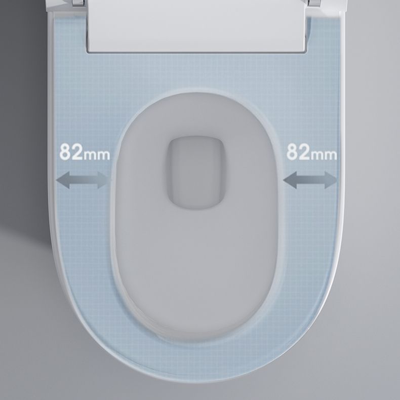 Elongated Floor Bidet 15" Wide All-In-One Smart Toilet Seat Bidet in White Clearhalo 'Bathroom Remodel & Bathroom Fixtures' 'Bidets' 'Home Improvement' 'home_improvement' 'home_improvement_bidets' 'Toilets & Bidets' 1200x1200_08ffef45-46c7-45c3-b5b5-a8fb4c23f3c1