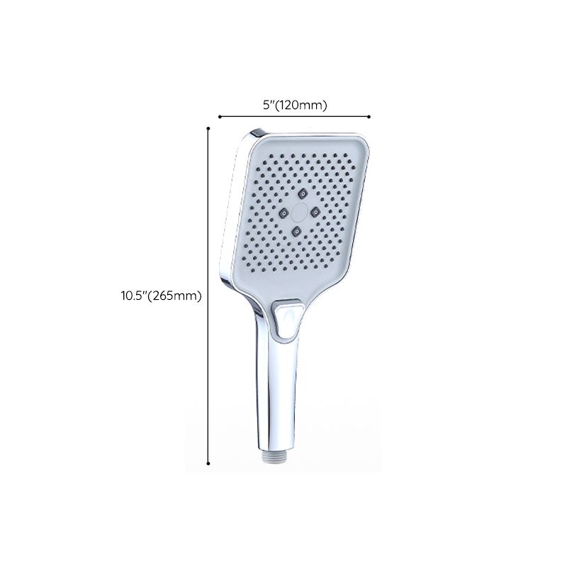 Square Shower Head Combo Modern Rain Fall Adjustable Shower Heads Clearhalo 'Bathroom Remodel & Bathroom Fixtures' 'Home Improvement' 'home_improvement' 'home_improvement_shower_heads' 'Shower Heads' 'shower_heads' 'Showers & Bathtubs Plumbing' 'Showers & Bathtubs' 1200x1200_091164d0-f11d-4d9c-bfb0-bf694b90096d