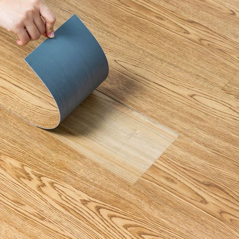 Peel and Stick Vinyl Flooring Low Gloss Vinyl Flooring with Wood Look Clearhalo 'Flooring 'Home Improvement' 'home_improvement' 'home_improvement_vinyl_flooring' 'Vinyl Flooring' 'vinyl_flooring' Walls and Ceiling' 1200x1200_09326e42-4b9d-4c6c-8a0a-66d379c53af5