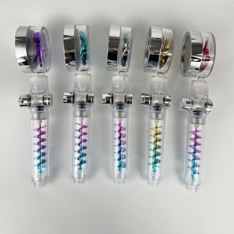 Modern Bathroom Shower Head Plastic Handheld Shower Head with Adjustable Water Flow Clearhalo 'Bathroom Remodel & Bathroom Fixtures' 'Home Improvement' 'home_improvement' 'home_improvement_shower_heads' 'Shower Heads' 'shower_heads' 'Showers & Bathtubs Plumbing' 'Showers & Bathtubs' 1200x1200_0932ea92-3a74-449f-bef1-035a641f0f96