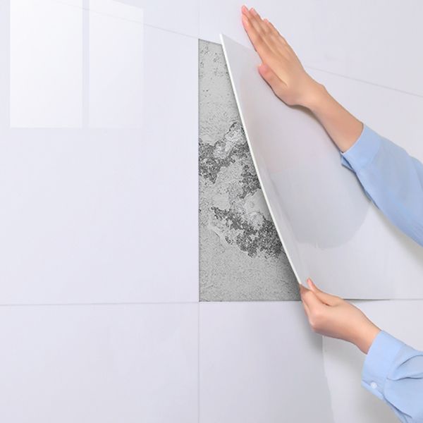 Plastic Wallpaper Contemporary Field Tile Peel and Stick Backsplash Clearhalo 'Flooring 'Home Improvement' 'home_improvement' 'home_improvement_peel_stick_blacksplash' 'Peel & Stick Backsplash Tile' 'peel_stick_blacksplash' 'Walls & Ceilings' Walls and Ceiling' 1200x1200_096554ce-f33a-486e-b6d4-bcfc3e97ae40