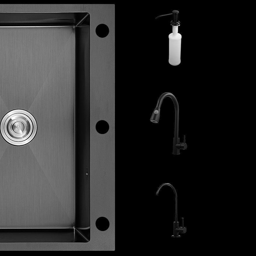 Stainless Steel Kitchen Sink Contemporary Style Single Bowl Kitchen Sink Clearhalo 'Home Improvement' 'home_improvement' 'home_improvement_kitchen_sinks' 'Kitchen Remodel & Kitchen Fixtures' 'Kitchen Sinks & Faucet Components' 'Kitchen Sinks' 'kitchen_sinks' 1200x1200_0984cb14-e24b-43fa-a1f5-c445a00efb95