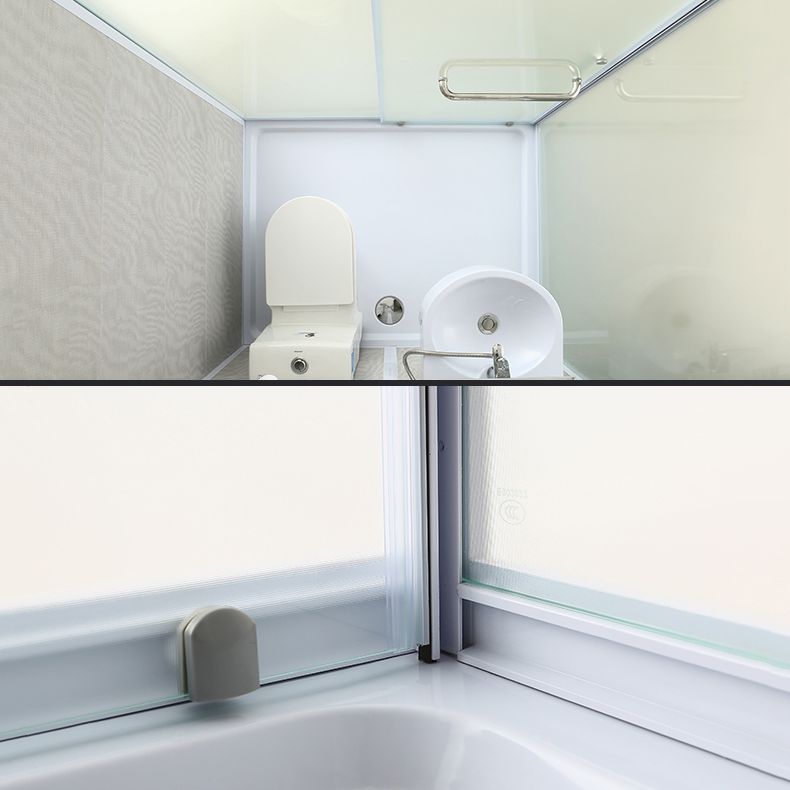 Sliding Shower Enclosure Framed Shower Enclosure with Tempered Glass Clearhalo 'Bathroom Remodel & Bathroom Fixtures' 'Home Improvement' 'home_improvement' 'home_improvement_shower_stalls_enclosures' 'Shower Stalls & Enclosures' 'shower_stalls_enclosures' 'Showers & Bathtubs' 1200x1200_0994d51c-5456-4af6-9f5b-cd72e45adf84