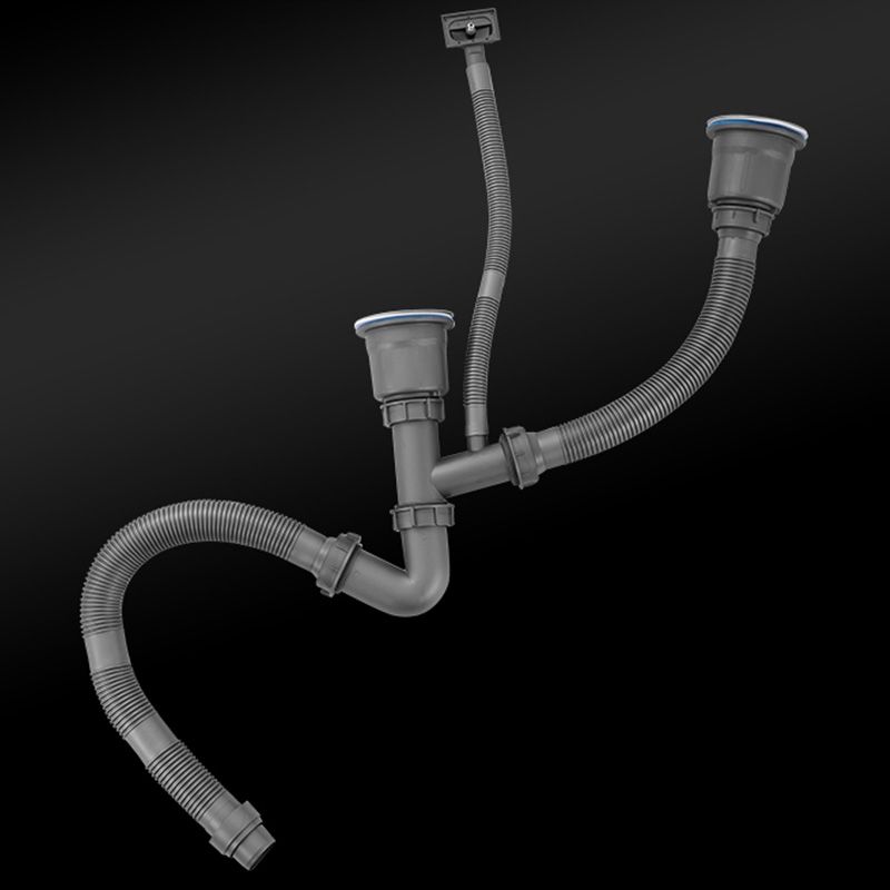 Dirt Resistant Kitchen Sink Soundproof Detail Kitchen Double Sink with Overflow Hole Clearhalo 'Home Improvement' 'home_improvement' 'home_improvement_kitchen_sinks' 'Kitchen Remodel & Kitchen Fixtures' 'Kitchen Sinks & Faucet Components' 'Kitchen Sinks' 'kitchen_sinks' 1200x1200_09957579-370a-477b-a0de-057c27c1ae20