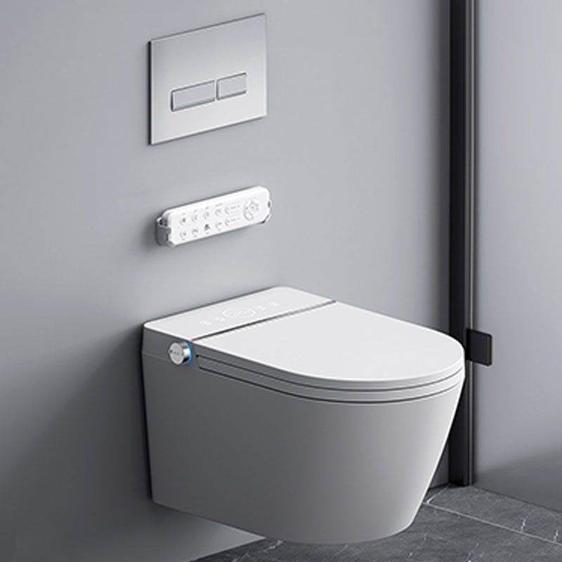 Wall Mounted Bidet in White with Unlimited Warm Water and Heated Seat Clearhalo 'Bathroom Remodel & Bathroom Fixtures' 'Bidets' 'Home Improvement' 'home_improvement' 'home_improvement_bidets' 'Toilets & Bidets' 1200x1200_099681cc-d491-4871-8184-0c28042b255b