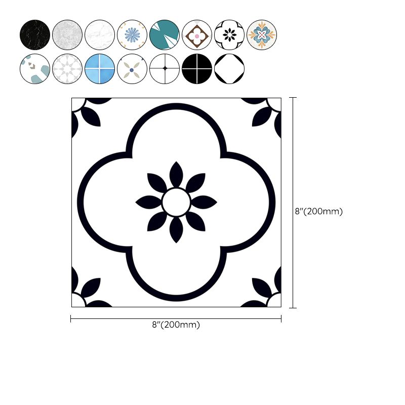 Patterned Vinyl Flooring Peel and Stick Vinyl Flooring with Square Edge Clearhalo 'Flooring 'Home Improvement' 'home_improvement' 'home_improvement_vinyl_flooring' 'Vinyl Flooring' 'vinyl_flooring' Walls and Ceiling' 1200x1200_099dd50f-9ce1-4adf-802c-57cde02f0a92