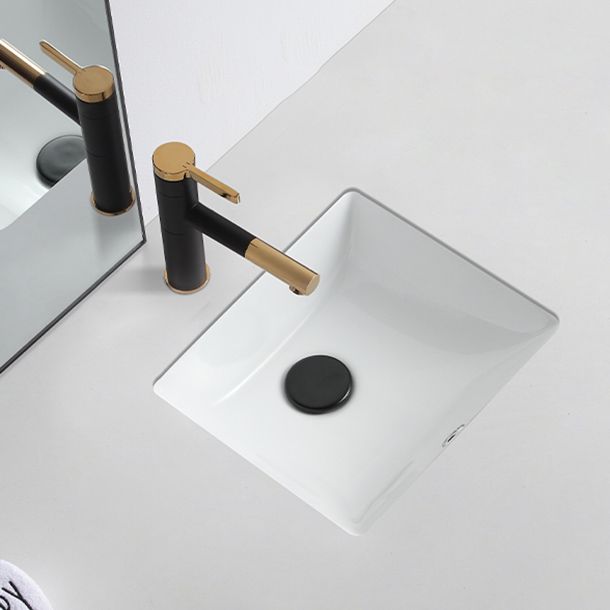 Traditional Undermount Bathroom Sink Round Porcelain Shut-Off Valve Included Basin Sink Clearhalo 'Bathroom Remodel & Bathroom Fixtures' 'Bathroom Sinks & Faucet Components' 'Bathroom Sinks' 'bathroom_sink' 'Home Improvement' 'home_improvement' 'home_improvement_bathroom_sink' 1200x1200_09a474a2-24fa-4262-8fc4-bd6193d12df5