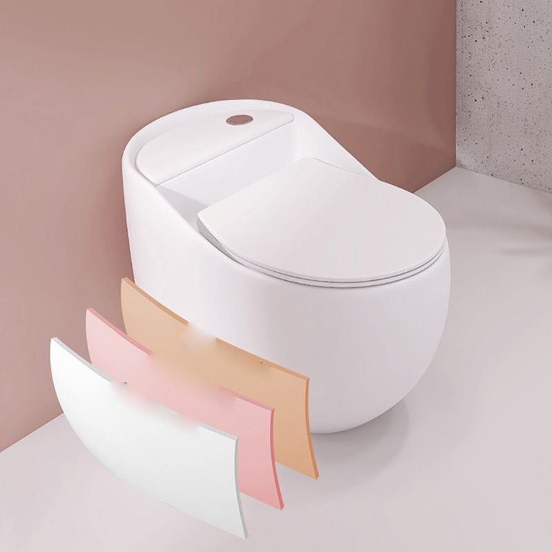 Contemporary Siphon Jet Toilet Floor Mounted Urine Toilet for Washroom Clearhalo 'Bathroom Remodel & Bathroom Fixtures' 'Home Improvement' 'home_improvement' 'home_improvement_toilets' 'Toilets & Bidets' 'Toilets' 1200x1200_09b42df3-5800-4028-b460-26b1d937c31d