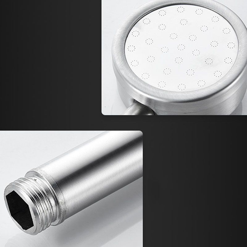 Metal Handheld Shower Head Modern Solid Color Round Shower Heads Clearhalo 'Bathroom Remodel & Bathroom Fixtures' 'Home Improvement' 'home_improvement' 'home_improvement_shower_heads' 'Shower Heads' 'shower_heads' 'Showers & Bathtubs Plumbing' 'Showers & Bathtubs' 1200x1200_09c2f636-208e-4329-832e-d082844e49f4