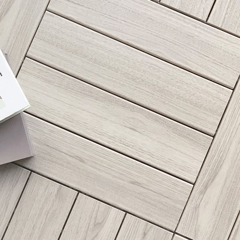 Floor Patio Square Stripe Composite Water-resistant Deck Plank Clearhalo 'Home Improvement' 'home_improvement' 'home_improvement_outdoor_deck_tiles_planks' 'Outdoor Deck Tiles & Planks' 'Outdoor Flooring & Tile' 'Outdoor Remodel' 'outdoor_deck_tiles_planks' 1200x1200_09d4775e-e597-42af-bbb4-d50a57d4d108