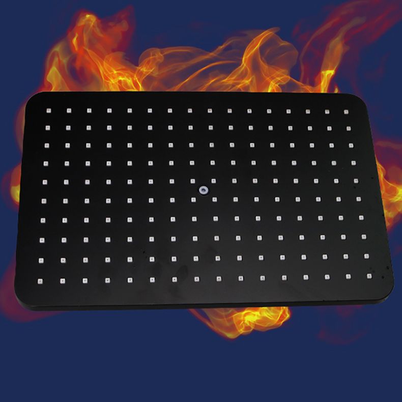 Modern Rectangle Shower Head Combo Standard Spray Pattern with Handheld Shower Head Clearhalo 'Bathroom Remodel & Bathroom Fixtures' 'Home Improvement' 'home_improvement' 'home_improvement_shower_heads' 'Shower Heads' 'shower_heads' 'Showers & Bathtubs Plumbing' 'Showers & Bathtubs' 1200x1200_09ddebb5-fbaa-45cb-872b-1217f8f33880