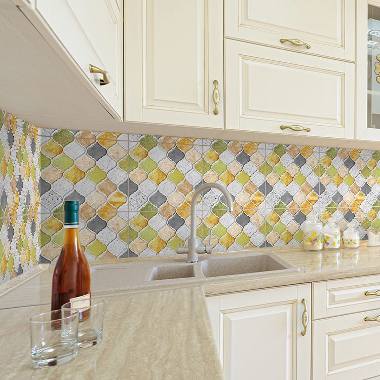 Mosaic Tile Peel and Stick Tile Kitchen Waterproof Backsplash Peel and Stick Wall Tile Clearhalo 'Flooring 'Home Improvement' 'home_improvement' 'home_improvement_peel_stick_blacksplash' 'Peel & Stick Backsplash Tile' 'peel_stick_blacksplash' 'Walls & Ceilings' Walls and Ceiling' 1200x1200_0a016901-39c5-493b-9d56-af39422881b4