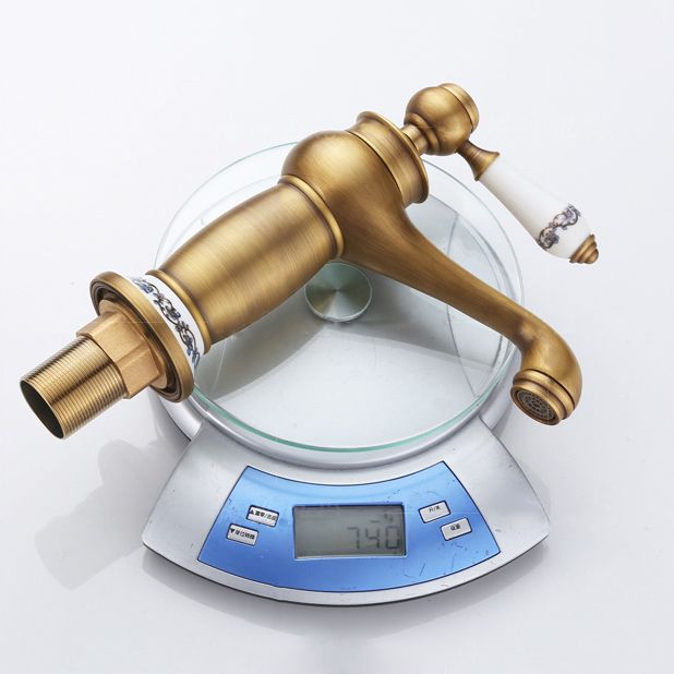 Farmhouse Wide Spread Bathroom Faucet Lever Handle Lavatory Faucet Clearhalo 'Bathroom Remodel & Bathroom Fixtures' 'Bathroom Sink Faucets' 'Bathroom Sinks & Faucet Components' 'bathroom_sink_faucets' 'Home Improvement' 'home_improvement' 'home_improvement_bathroom_sink_faucets' 1200x1200_0a0c4e65-be18-4532-87f2-6f3050180a36