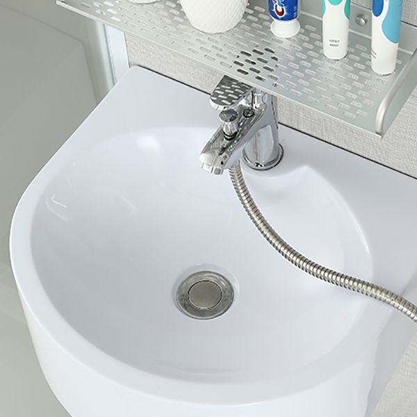 Base Included Framed Shower Stall with White Base and Fixed Panel Clearhalo 'Bathroom Remodel & Bathroom Fixtures' 'Home Improvement' 'home_improvement' 'home_improvement_shower_stalls_enclosures' 'Shower Stalls & Enclosures' 'shower_stalls_enclosures' 'Showers & Bathtubs' 1200x1200_0a25b6c1-9c23-482c-9bdb-6792f0c5160c