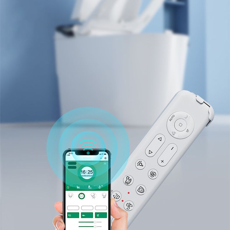 Modern Heated Seat Toilet Bowl Floor Mount ABS Toilet with Toilet Seat Clearhalo 'Bathroom Remodel & Bathroom Fixtures' 'Home Improvement' 'home_improvement' 'home_improvement_toilets' 'Toilets & Bidets' 'Toilets' 1200x1200_0a3543d0-18e8-403a-9e82-b385fc703d36