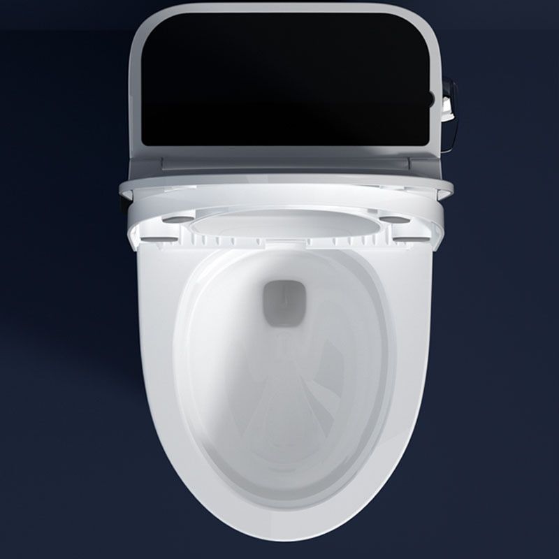 Contemporary Flush Toilet Floor Mounted One-Piece Toilet Porcelain Toilet Bowl Clearhalo 'Bathroom Remodel & Bathroom Fixtures' 'Home Improvement' 'home_improvement' 'home_improvement_toilets' 'Toilets & Bidets' 'Toilets' 1200x1200_0a7539e5-b874-4b2b-8502-66ad61515104
