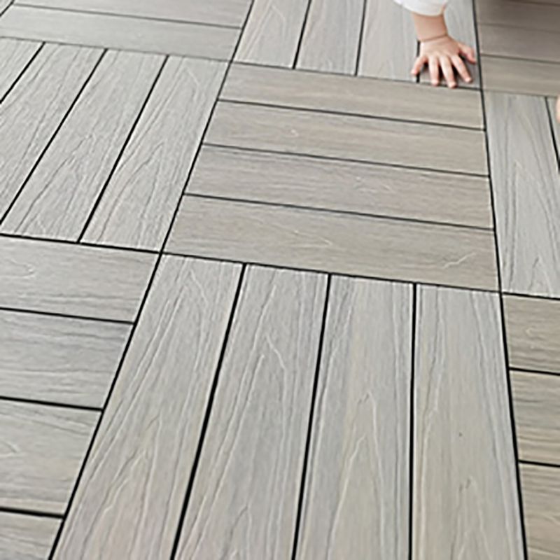 Engineered Square Flooring Tiles Water Resistant Interlocking for Patio Garden Clearhalo 'Flooring 'Hardwood Flooring' 'hardwood_flooring' 'Home Improvement' 'home_improvement' 'home_improvement_hardwood_flooring' Walls and Ceiling' 1200x1200_0a907a9d-2dd1-4b89-91c9-7d034533df93