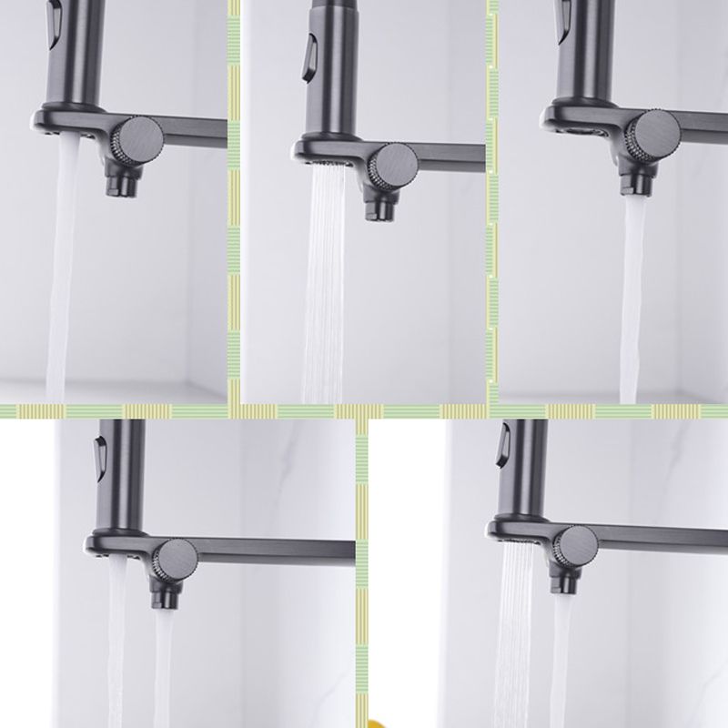 Farmhouse Spring Spout Water Filler One Handle High Arch Kitchen Faucet Clearhalo 'Home Improvement' 'home_improvement' 'home_improvement_kitchen_faucets' 'Kitchen Faucets' 'Kitchen Remodel & Kitchen Fixtures' 'Kitchen Sinks & Faucet Components' 'kitchen_faucets' 1200x1200_0ab072e0-20d0-4f16-84c0-e2b416107acd