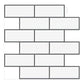 Peel & Stick Subway Tile PVC Stain Resistant Rectangle Peel and Stick Tile for Kitchen Clearhalo 'Flooring 'Home Improvement' 'home_improvement' 'home_improvement_peel_stick_blacksplash' 'Peel & Stick Backsplash Tile' 'peel_stick_blacksplash' 'Walls & Ceilings' Walls and Ceiling' 1200x1200_0ab29fc2-0023-4806-b83c-39e175d135ae