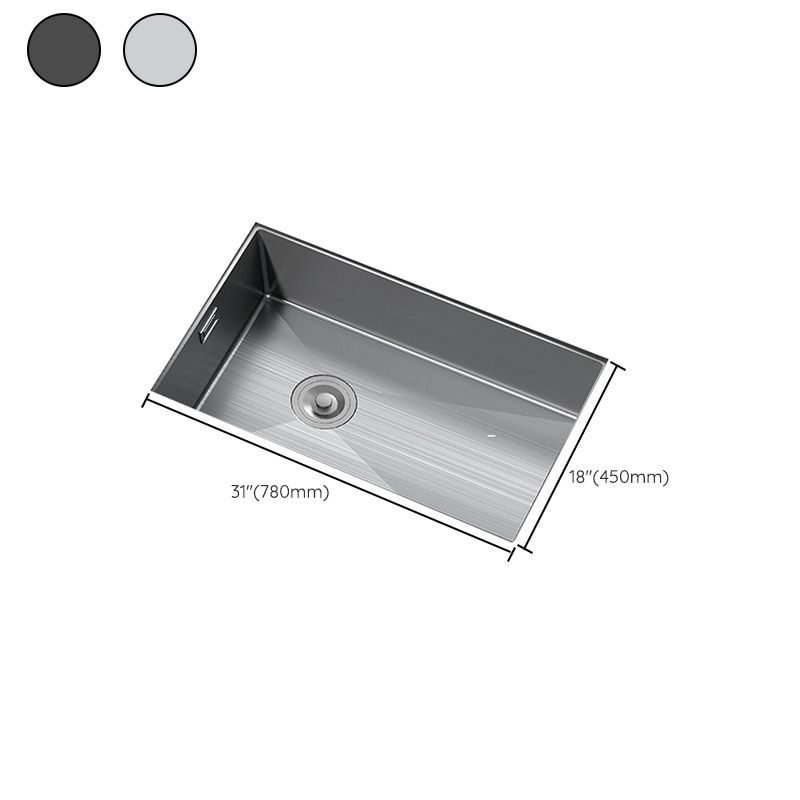 Soundproof Undermount Kitchen Sink Diversion Design Kitchen Sink with Faucet Clearhalo 'Home Improvement' 'home_improvement' 'home_improvement_kitchen_sinks' 'Kitchen Remodel & Kitchen Fixtures' 'Kitchen Sinks & Faucet Components' 'Kitchen Sinks' 'kitchen_sinks' 1200x1200_0ac42584-242d-4594-baca-a6306a182b1e