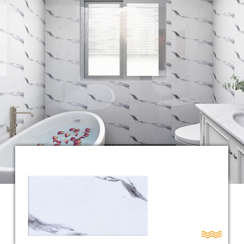 PVC Rectangular 3 Pack 12" X 23" Peel & Stick Mosaic Tile Kitchen and Bathroom Backsplash Clearhalo 'Flooring 'Home Improvement' 'home_improvement' 'home_improvement_peel_stick_blacksplash' 'Peel & Stick Backsplash Tile' 'peel_stick_blacksplash' 'Walls & Ceilings' Walls and Ceiling' 1200x1200_0ae6469a-acb4-4367-882d-f828ac41b4ef