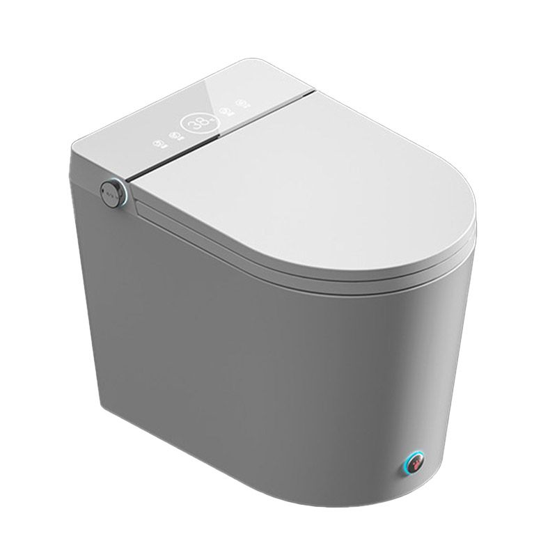 Modern 1-Piece Toilet Floor Mounted Urine Toilet with Slow Close Seat for Washroom Clearhalo 'Bathroom Remodel & Bathroom Fixtures' 'Home Improvement' 'home_improvement' 'home_improvement_toilets' 'Toilets & Bidets' 'Toilets' 1200x1200_0b13d35d-c813-4853-9577-58bade81e74d