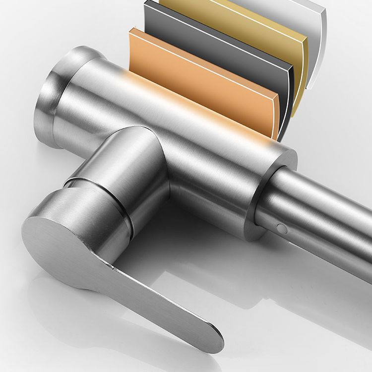 Pull Out Kitchen Faucet Single Handle Faucet with Pull Out Sprayer Clearhalo 'Home Improvement' 'home_improvement' 'home_improvement_kitchen_faucets' 'Kitchen Faucets' 'Kitchen Remodel & Kitchen Fixtures' 'Kitchen Sinks & Faucet Components' 'kitchen_faucets' 1200x1200_0b27e764-b16d-43c4-96b5-e45102dcd81c