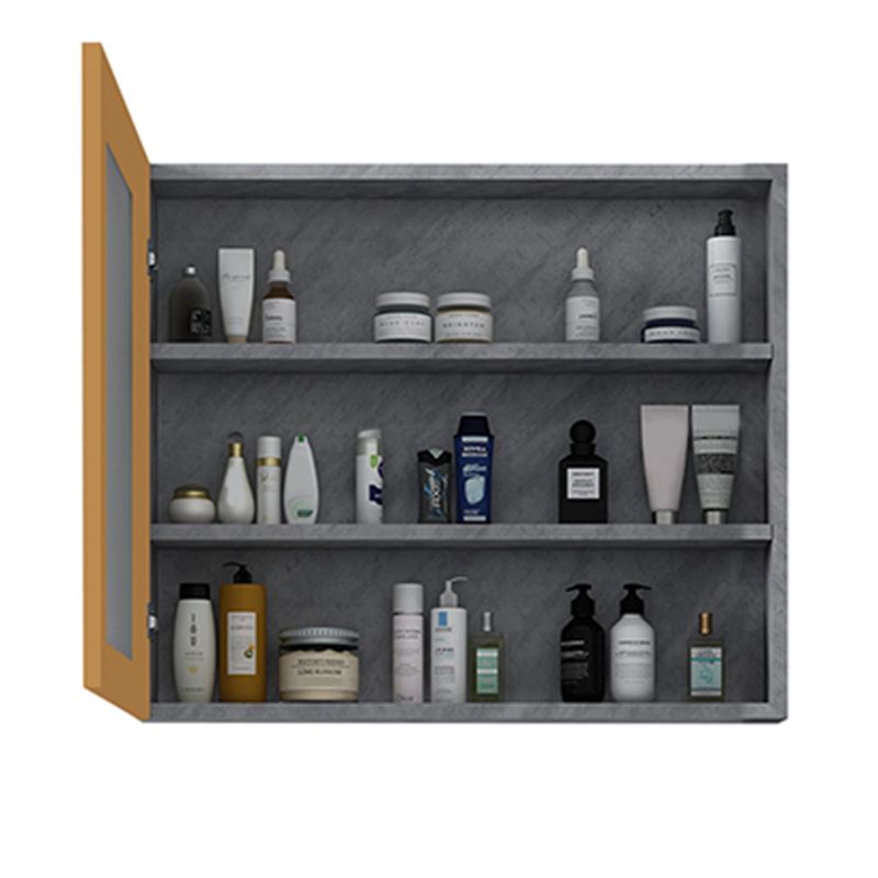 Glam Sink Vanity Wall-Mounted 2 Doors Rectangle Single Bathroom Sink Vanity with Mirror Clearhalo 'Bathroom Remodel & Bathroom Fixtures' 'Bathroom Vanities' 'bathroom_vanities' 'Home Improvement' 'home_improvement' 'home_improvement_bathroom_vanities' 1200x1200_0b28c442-1a2e-47c5-ab3f-b63cee37f77a