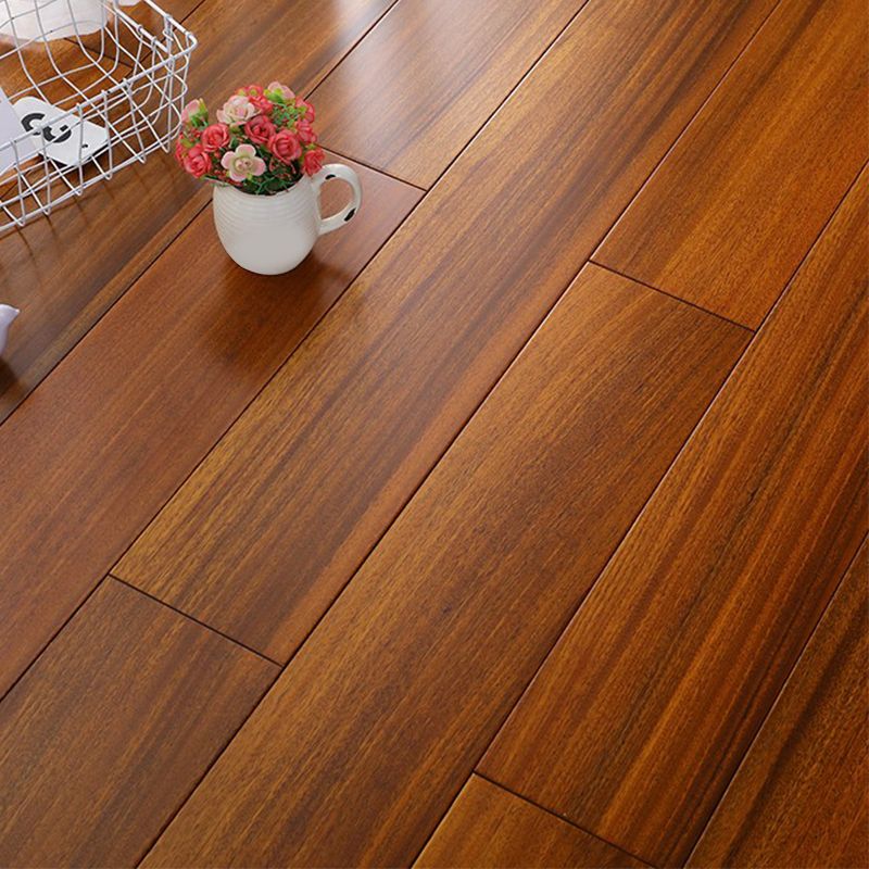 Modern Style Wood Flooring Scratch Resistant Rectangle Nail Wood Flooring Clearhalo 'Flooring 'Hardwood Flooring' 'hardwood_flooring' 'Home Improvement' 'home_improvement' 'home_improvement_hardwood_flooring' Walls and Ceiling' 1200x1200_0b297618-3e4b-4aaa-8294-48a5f6e3ac23