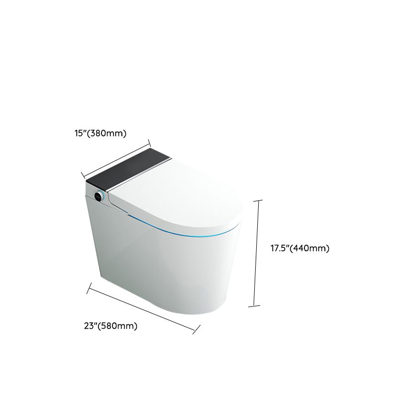 White Floor Mount Bidet Elongated Floor Standing Bidet with Unlimited Warm Water Clearhalo 'Bathroom Remodel & Bathroom Fixtures' 'Bidets' 'Home Improvement' 'home_improvement' 'home_improvement_bidets' 'Toilets & Bidets' 1200x1200_0b2d4b12-f033-40a3-9a5a-1313d1d2f11d