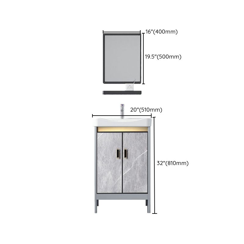 Bathroom Vanity Set Drawers Rectangular Sink Mirror Vanity Sink with Faucet Clearhalo 'Bathroom Remodel & Bathroom Fixtures' 'Bathroom Vanities' 'bathroom_vanities' 'Home Improvement' 'home_improvement' 'home_improvement_bathroom_vanities' 1200x1200_0b2d9665-8f5e-410b-adb3-ea7018364a5c