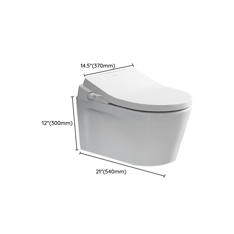 Elongated Wall Hung Toilet White Ceramic Smart Toilet Deodorizing Toilet Clearhalo 'Bathroom Remodel & Bathroom Fixtures' 'Bidets' 'Home Improvement' 'home_improvement' 'home_improvement_bidets' 'Toilets & Bidets' 1200x1200_0b3a1b8e-9712-446b-afe1-9d69d2baf0e1