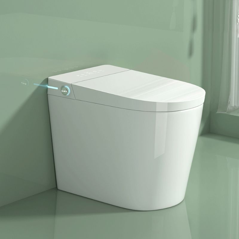 Contemporary Elongated Ceramic Floor Standing Bidet with Heated Seat Clearhalo 'Bathroom Remodel & Bathroom Fixtures' 'Bidets' 'Home Improvement' 'home_improvement' 'home_improvement_bidets' 'Toilets & Bidets' 1200x1200_0b444426-cbb1-409e-8e95-660d282d3753