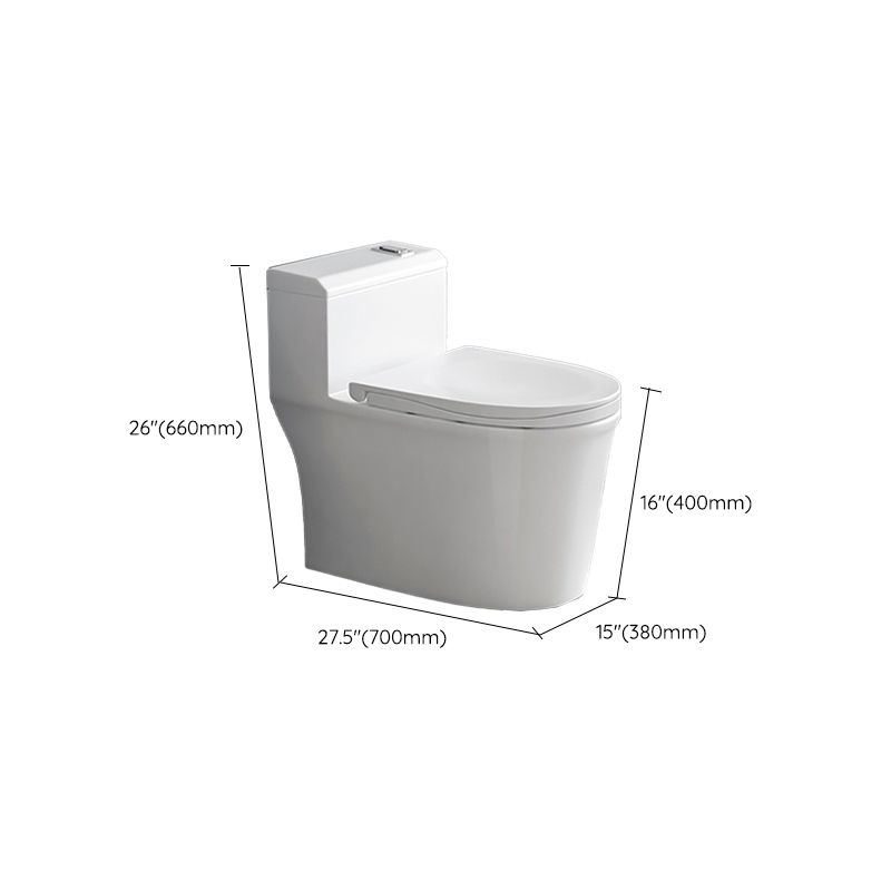 Contemporary 1-Piece Toilet Bowl Floor Mounted White Urine Toilet for Bathroom Clearhalo 'Bathroom Remodel & Bathroom Fixtures' 'Home Improvement' 'home_improvement' 'home_improvement_toilets' 'Toilets & Bidets' 'Toilets' 1200x1200_0b460656-05d8-4e7f-befd-736eae28002d