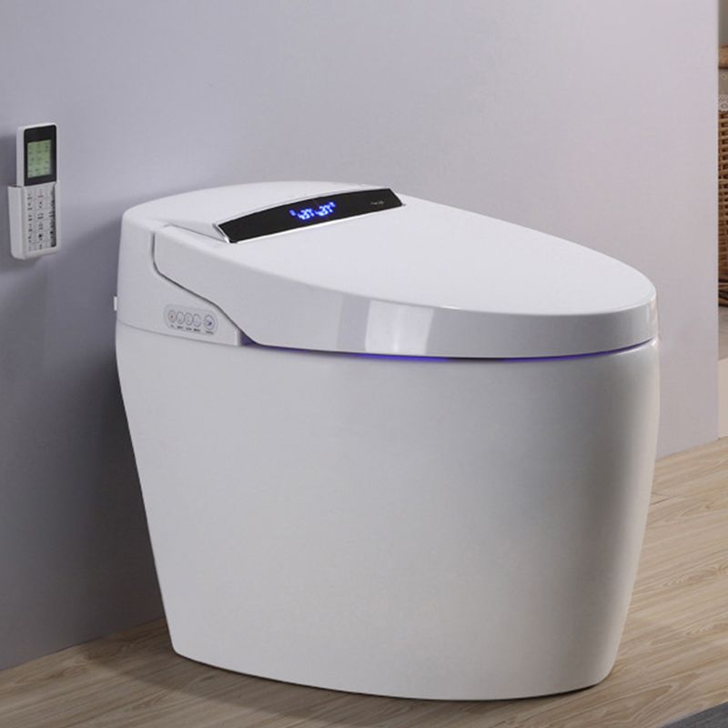 Contemporary Heated Seat Flush Toilet Floor Mounted White Urine Toilet for Bathroom Clearhalo 'Bathroom Remodel & Bathroom Fixtures' 'Home Improvement' 'home_improvement' 'home_improvement_toilets' 'Toilets & Bidets' 'Toilets' 1200x1200_0b476891-4b14-431c-9b36-d0fa25809b03