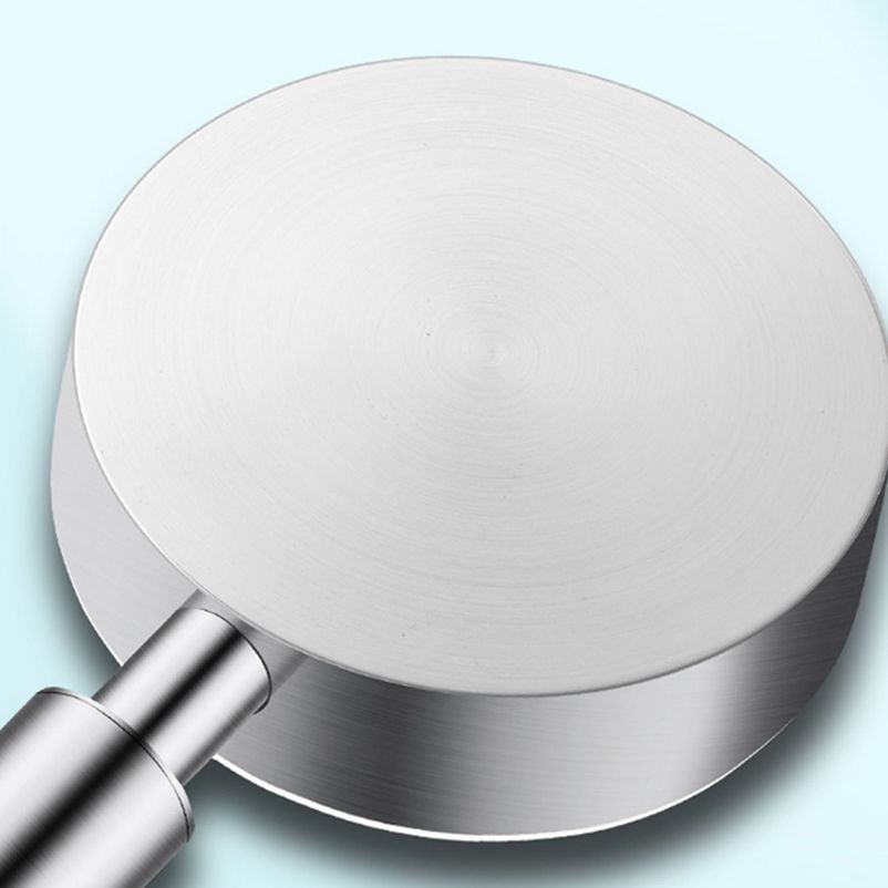 Stainless Steel Round Hand Shower Adjustable Spray Pattern Showerhead Clearhalo 'Bathroom Remodel & Bathroom Fixtures' 'Home Improvement' 'home_improvement' 'home_improvement_shower_heads' 'Shower Heads' 'shower_heads' 'Showers & Bathtubs Plumbing' 'Showers & Bathtubs' 1200x1200_0b759a54-2f9b-4fa8-9b55-e5e1862659ee