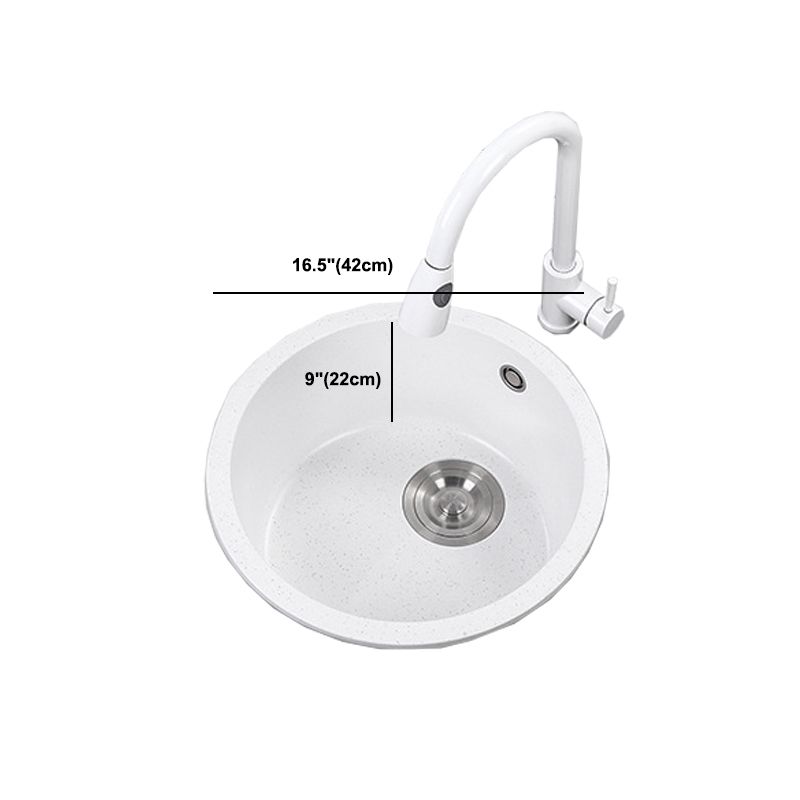 White 9" H Sink Single Bowl Drop-In Kitchen Sink with Soundproofing Clearhalo 'Home Improvement' 'home_improvement' 'home_improvement_kitchen_sinks' 'Kitchen Remodel & Kitchen Fixtures' 'Kitchen Sinks & Faucet Components' 'Kitchen Sinks' 'kitchen_sinks' 1200x1200_0b7b1df5-d6f4-4a15-b70f-bcfb0ab49c85