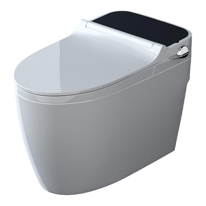 Modern Elong Toilet Bowl Siphon Jet Toilet with Seat for Bathroom Clearhalo 'Bathroom Remodel & Bathroom Fixtures' 'Home Improvement' 'home_improvement' 'home_improvement_toilets' 'Toilets & Bidets' 'Toilets' 1200x1200_0b7b2983-1551-4ff2-a18f-fe5638eeb9f1