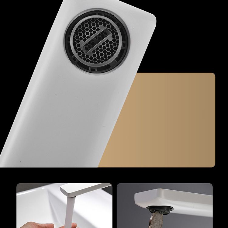 Modern Single Rotary Switch Standard Kitchen Faucet Low Profile Water Faucet Clearhalo 'Home Improvement' 'home_improvement' 'home_improvement_kitchen_faucets' 'Kitchen Faucets' 'Kitchen Remodel & Kitchen Fixtures' 'Kitchen Sinks & Faucet Components' 'kitchen_faucets' 1200x1200_0b819217-e5a2-4cdb-a168-f8973bf390e6